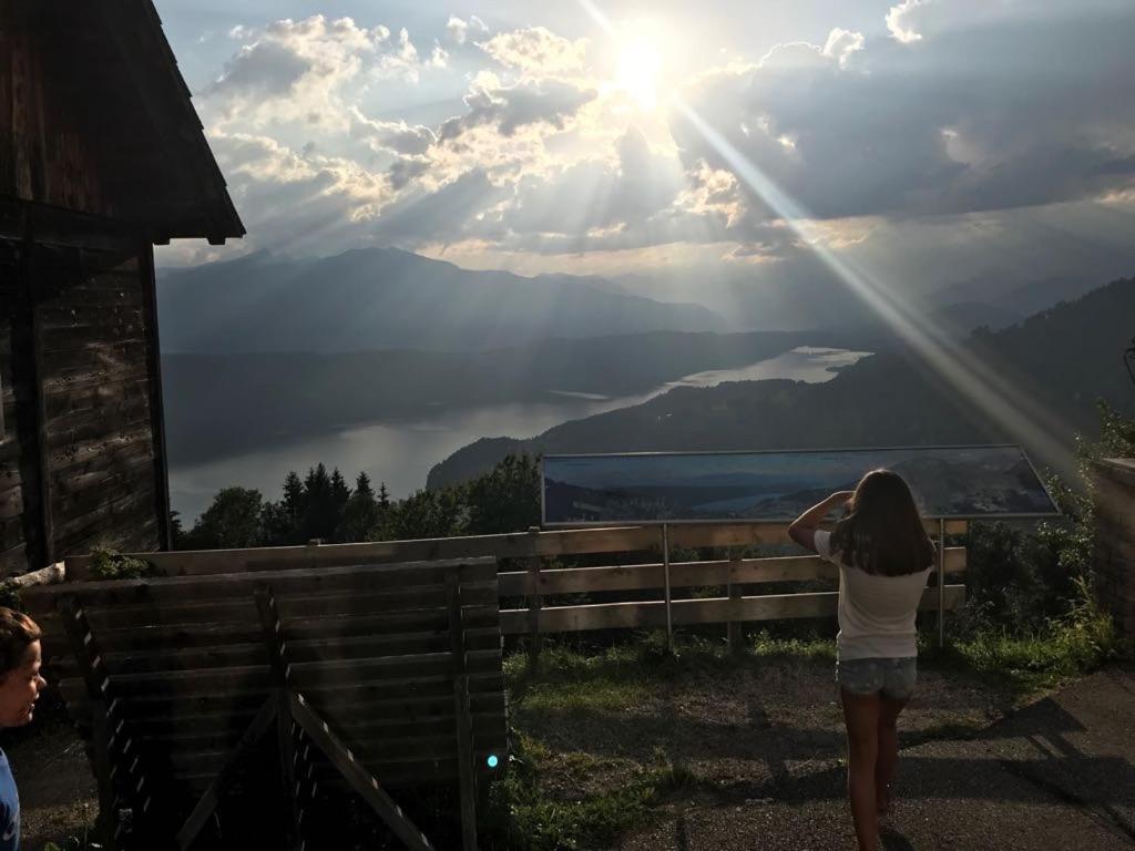 Camping Chalets Brunner Am See Vila Döbriach Exterior foto