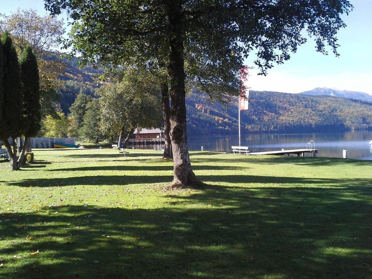 Camping Chalets Brunner Am See Vila Döbriach Exterior foto