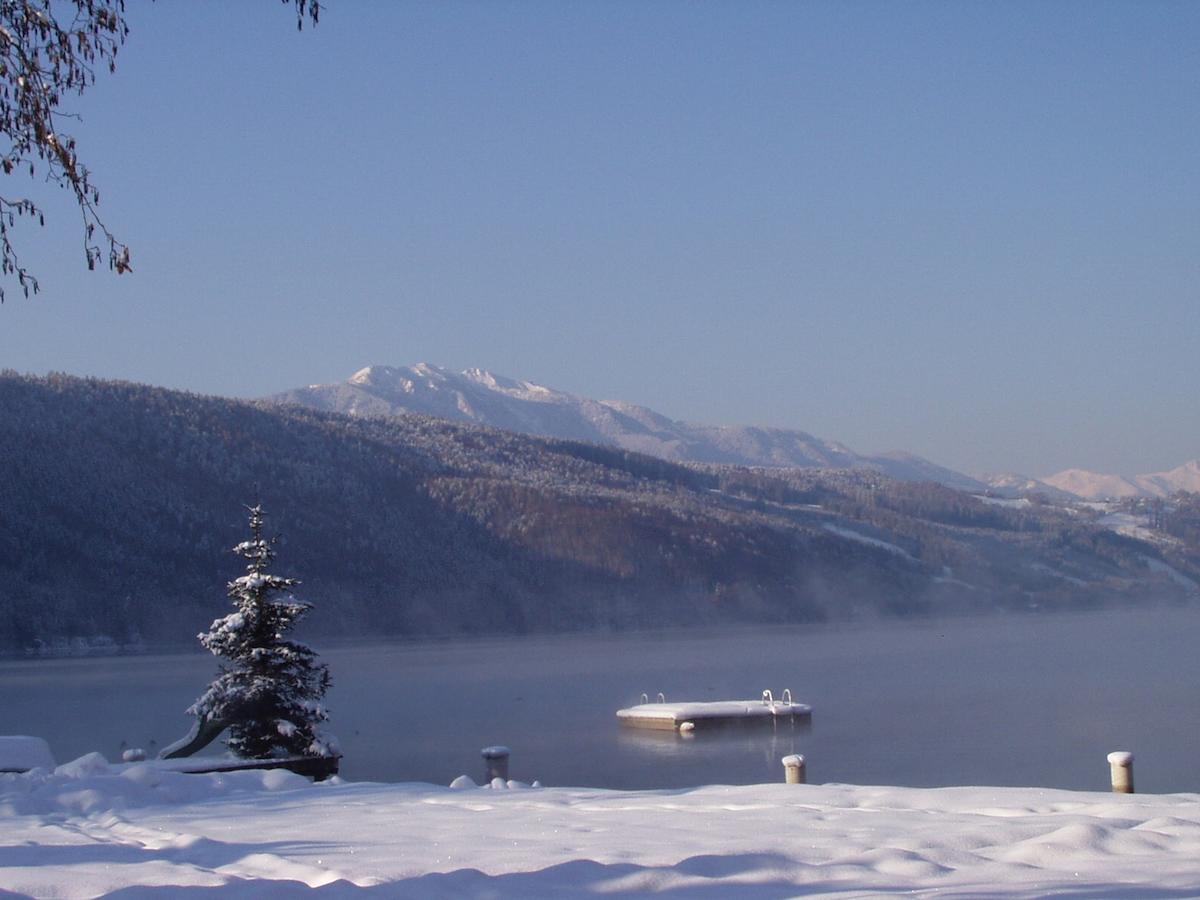 Camping Chalets Brunner Am See Vila Döbriach Exterior foto