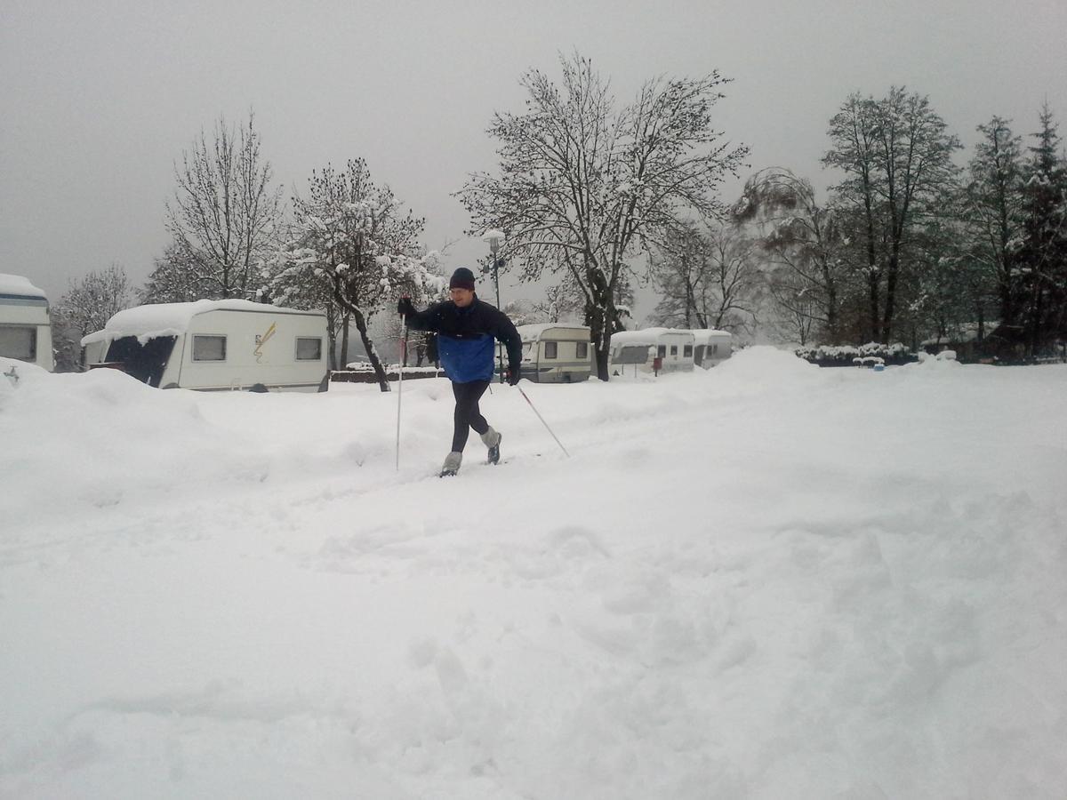 Camping Chalets Brunner Am See Vila Döbriach Exterior foto